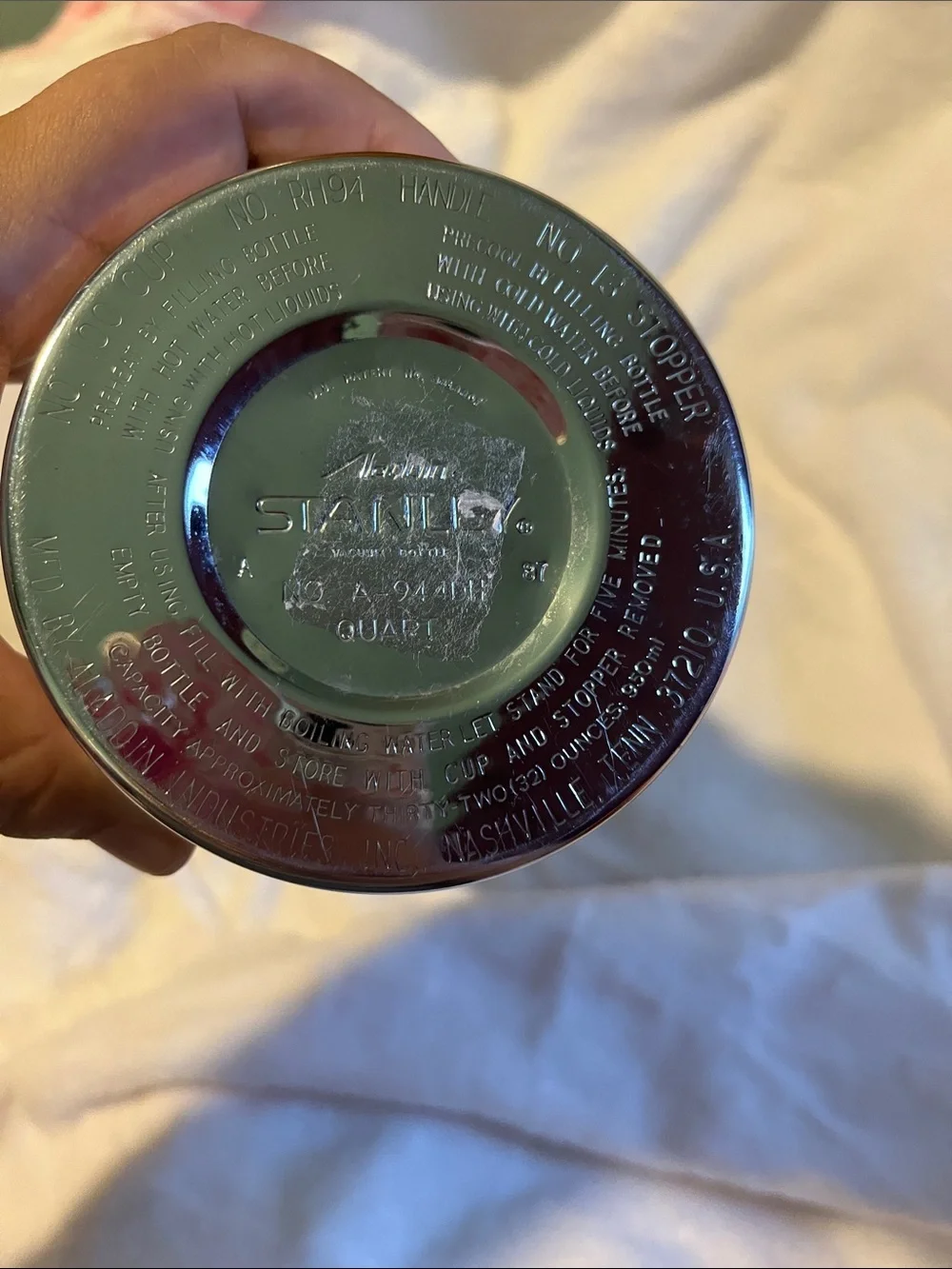 Portable Vintage Thermos